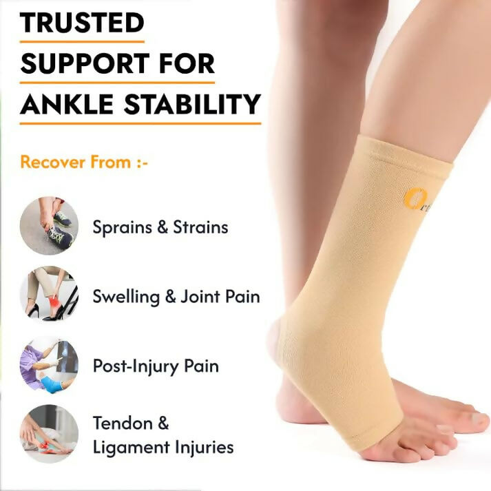 Orth-rem Ankle Stabilizer Foot Sleeve (Pair) | Grocsy