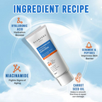 Glamveda 1% Hyaluronic Acid Water Full Sunscreen SPF 60 PA+++ | Grocsy