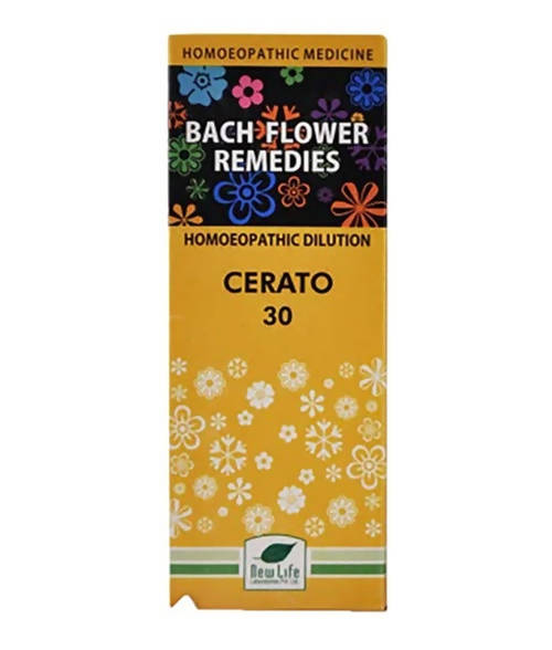 New Life Homeopathy Bach Flower Remedies Cerato 30 Dilution | Grocsy