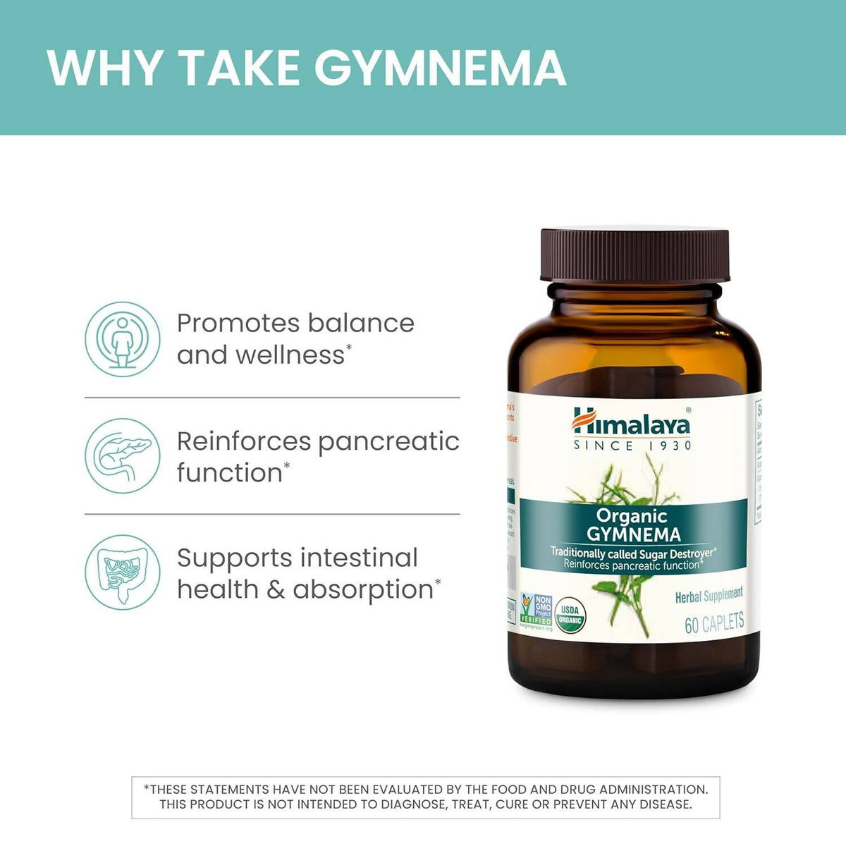 Himalaya Herbals Gymnema Caplets | Grocsy