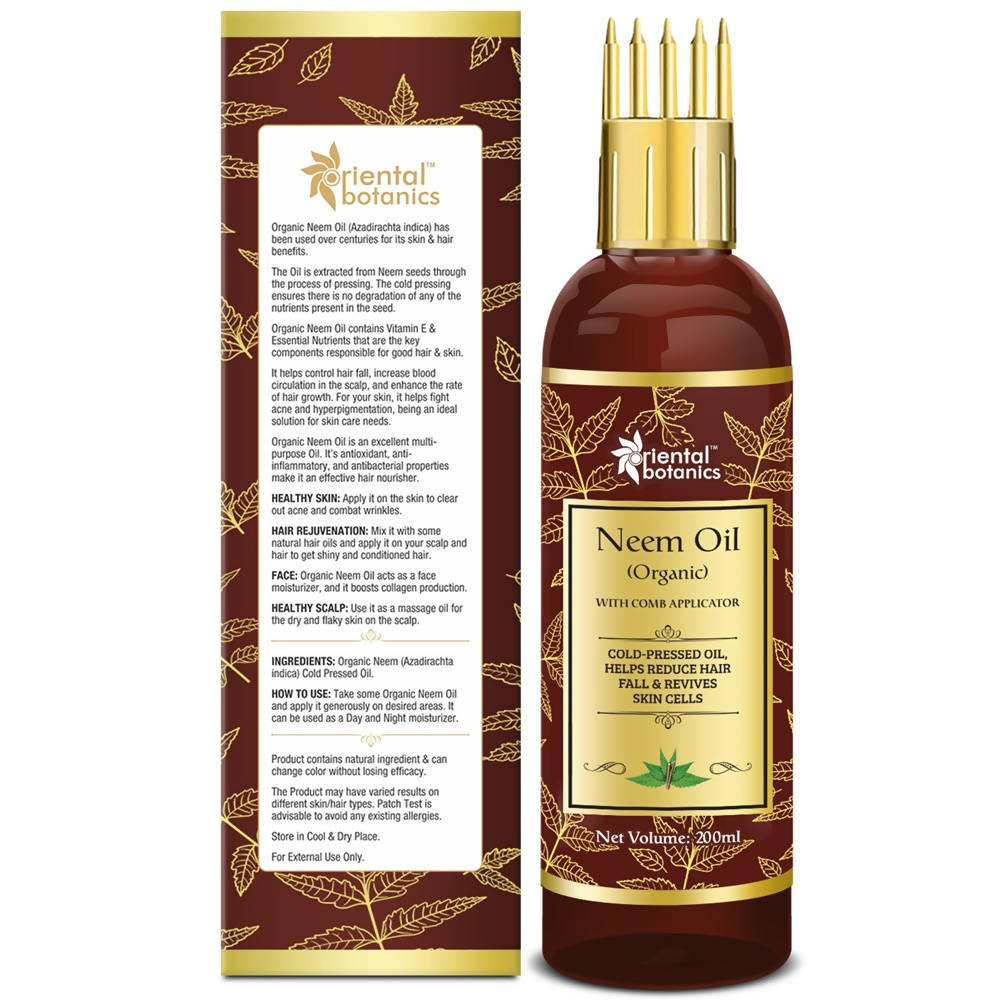 Oriental Botanics Organic Neem Oil | Grocsy