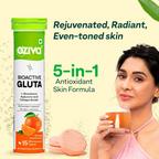 OZiva Bioactive Gluta Fizzy (L-Glutathione) Tablets | Grocsy