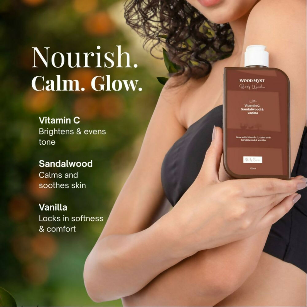 FreshLuxe Wood Myst Body Wash & Shower Gel | Grocsy