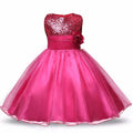 Asmaani Baby Girl's Pink Satin A-Line Maxi Full Length Dress (AS-DRESS-22042) | Grocsy