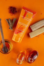 Rivona Naturals Honey & Saffron Face Wash | Grocsy