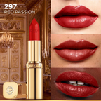 L'Oreal Paris Color Riche Satin Lipstick - 297 Red Passion | Grocsy