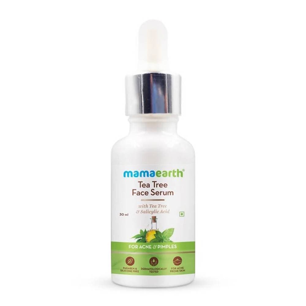 Mamaearth Tea Tree Face Serum For Acne & Pimples | Grocsy