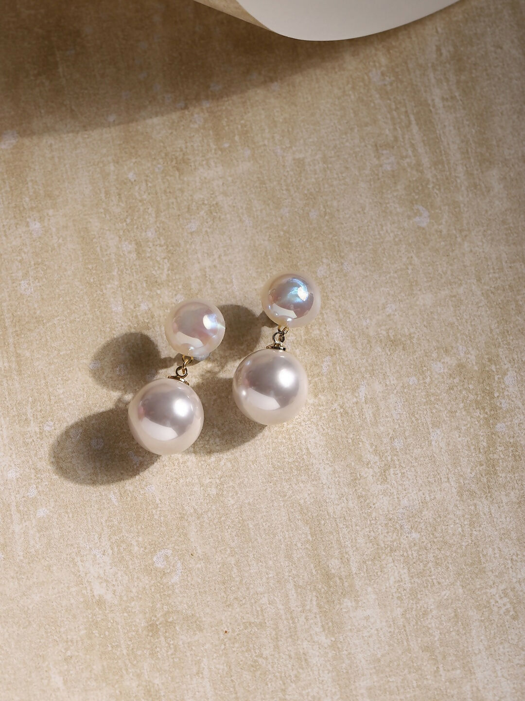 Duet Pearl Earrings- Ruby Raang | Grocsy