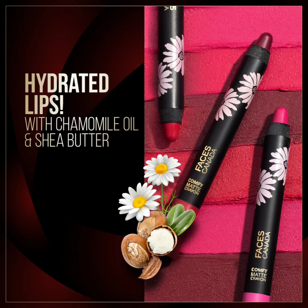 Faces Canada Comfy Matte Crayon - Shots on me 14 | Grocsy