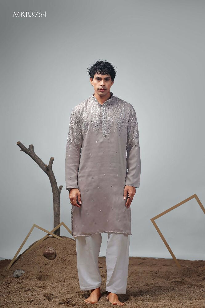 Modal Designer Embroidery Work Kurta Set - Mahotsav | Grocsy