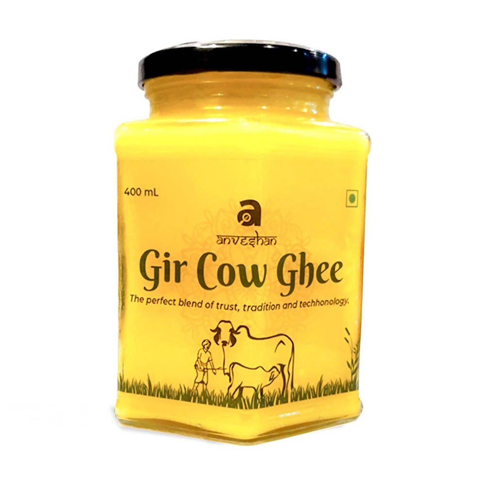 Anveshan Gir Cow Ghee | Vedic Bilona Method Ghee | Organic Ghee From Desi Cow Milk | Grocsy