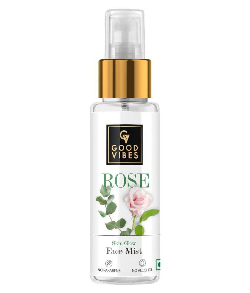 Good Vibes Rose Skin Glow Face Mist | Grocsy