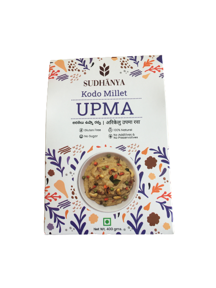 Sudhanya Organic Kodo Millet Upma Rava | Grocsy