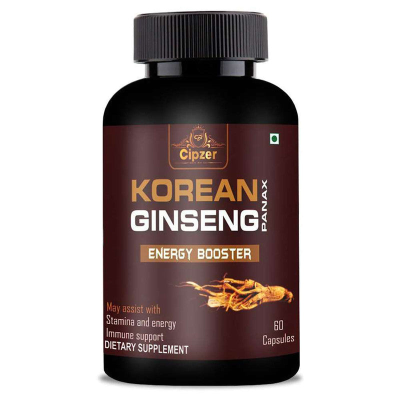 Cipzer Korean Ginseng Capsules | Grocsy