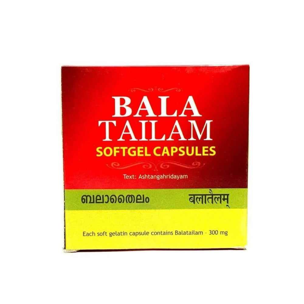 Kottakkal Arya Vaidyasala - Bala Tailam Soft Gel Capsule | Grocsy