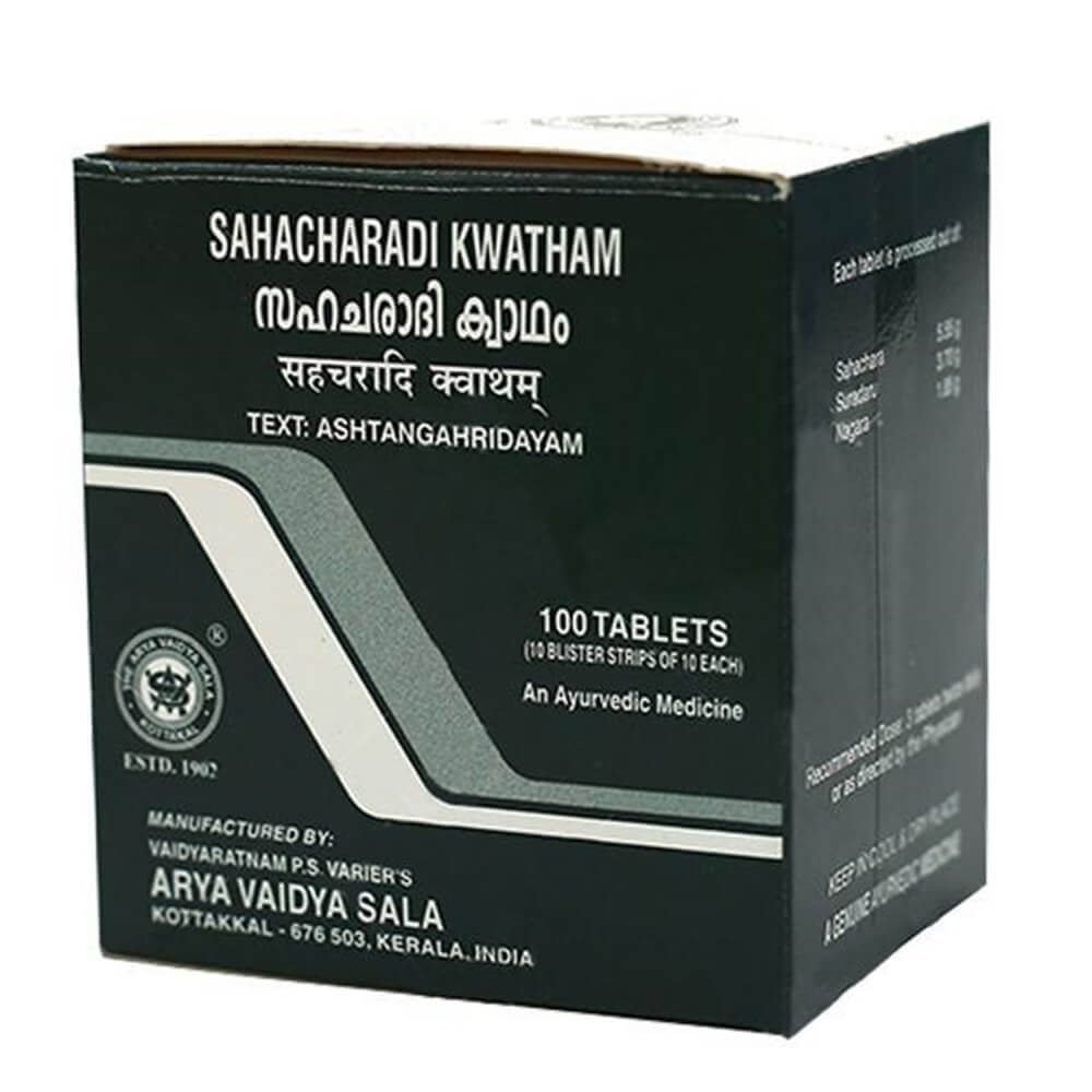 Kottakkal Arya Vaidyasala - Sahacharadi Kwatham Tablet | Grocsy