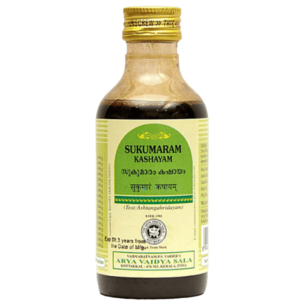 Kottakkal Arya Vaidyasala - Sukumaram Kashayam | Grocsy
