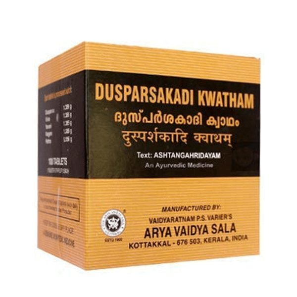 Kottakkal Arya Vaidyasala - Dusparsakadi Kwatham (Tablet) | Grocsy