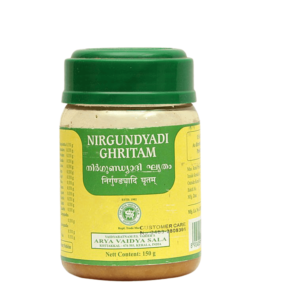 Kottakkal Arya Vaidyasala - Nirgundyadi Ghritam | Grocsy