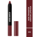 Love Earth Non Transfer Crayon Lipstick-Iris | Grocsy