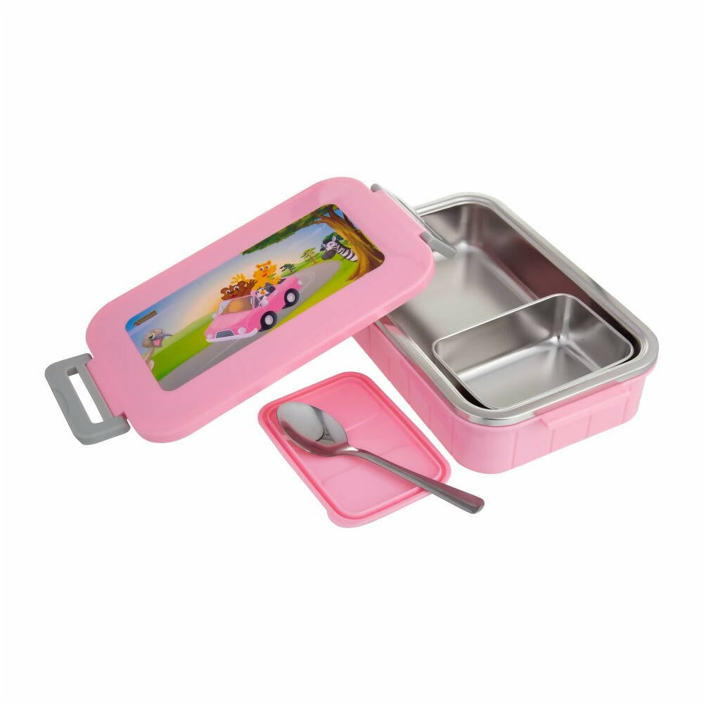 Dubblin Jerry Stainless Steel Lunch Box | Grocsy