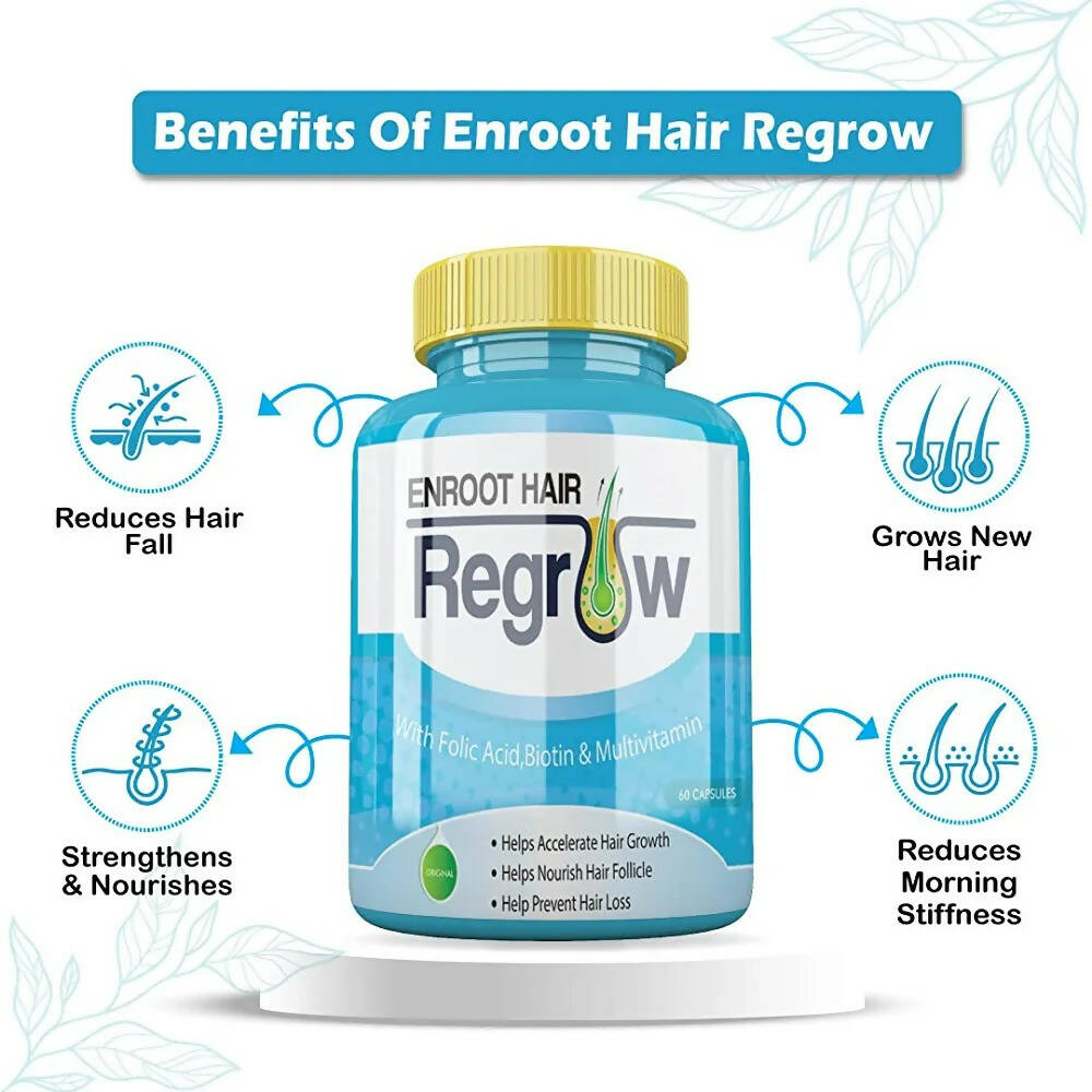 Divya Shree Enroot Hair Regrow Capsules | Grocsy