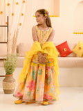 Joban Fashion Girl's Yellow Color Lehenga Choli | Grocsy