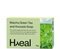 Haeal Matcha Green Tea and Avocado Soap | Grocsy