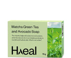 Haeal Matcha Green Tea and Avocado Soap | Grocsy
