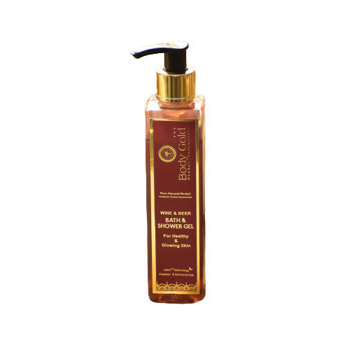 Body Gold Bath & Shower Gel - Wine & Beer | Grocsy