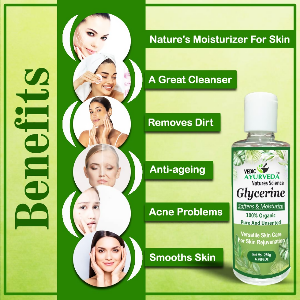 VedicAyurveda Glycerine With Rose Toner & Mist | Grocsy