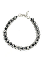 Mominos Fashion Kamal Johar Oxidised Silver Butterfly Anklets | Grocsy
