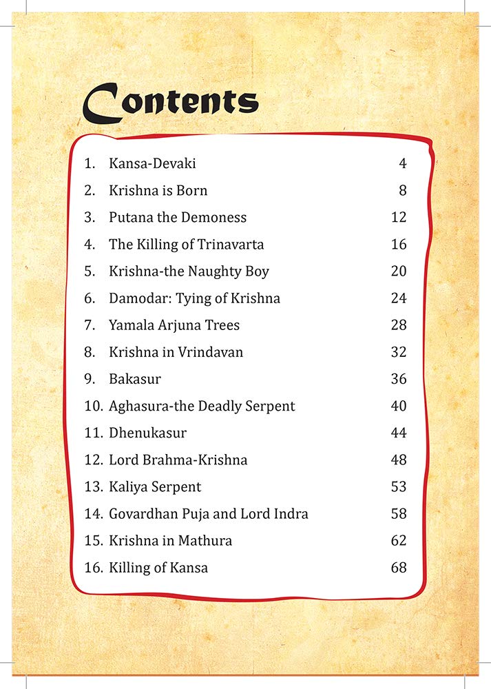 Krishna Tales (Illustrated) | Grocsy
