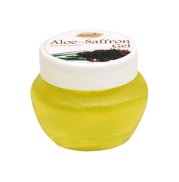 Krishna's Herbal & Ayurveda Aloe Vera Saffron Gel | Grocsy