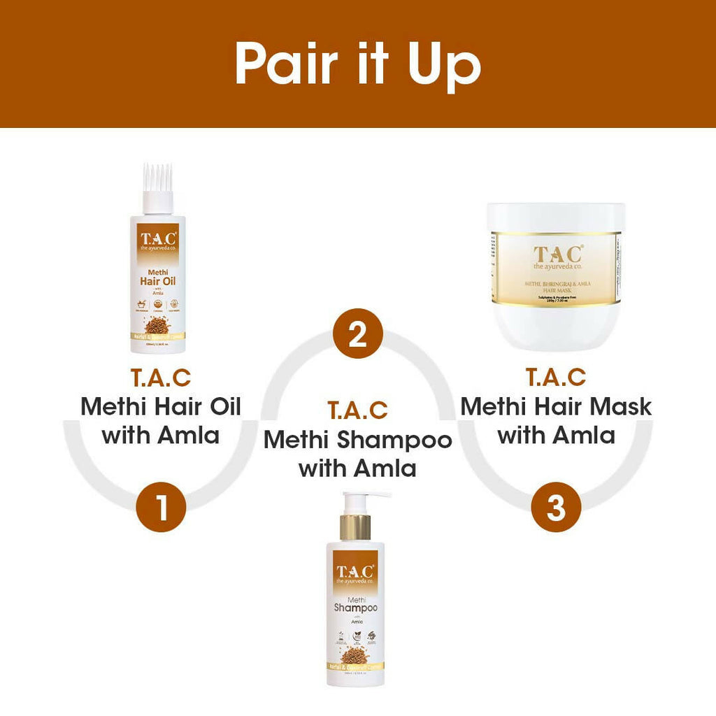 TAC - The Ayurveda Co. Methi Hair Oil | Grocsy