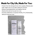 Detoxie Fatigue & Stress Repair Vitamin C Face Serum | Grocsy