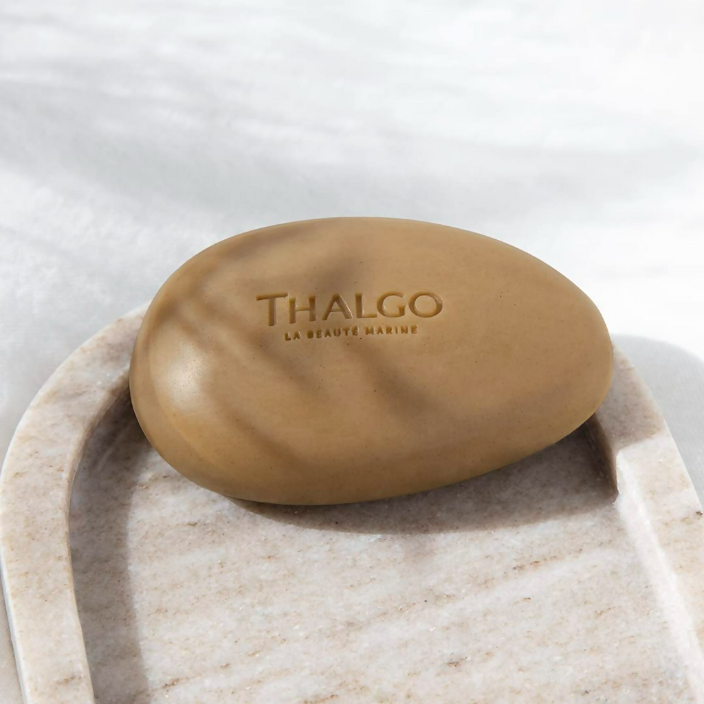 Thalgo Marine Algae Solid Cleanser - Revitalising Face Cleanser For Detoxifying & Smoothing Skin Texture | Grocsy