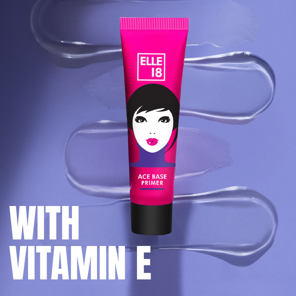 Elle 18 Ace Base Face Primer with Vitamin E | Grocsy