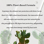 Ktein Cactus Heat Gel: 392°F Ultimate Heat Defense & Luscious Hair | Grocsy