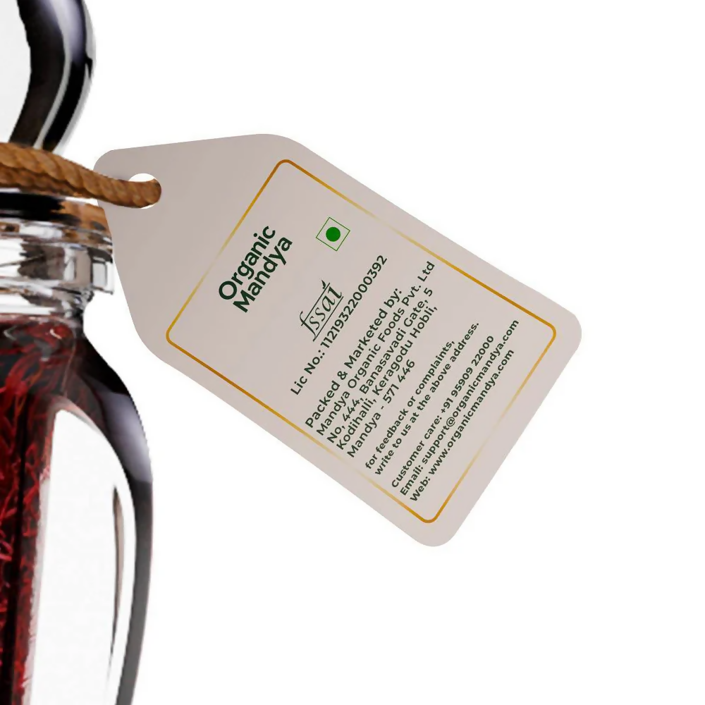 Organic Mandya Kashmiri Saffron | Grocsy
