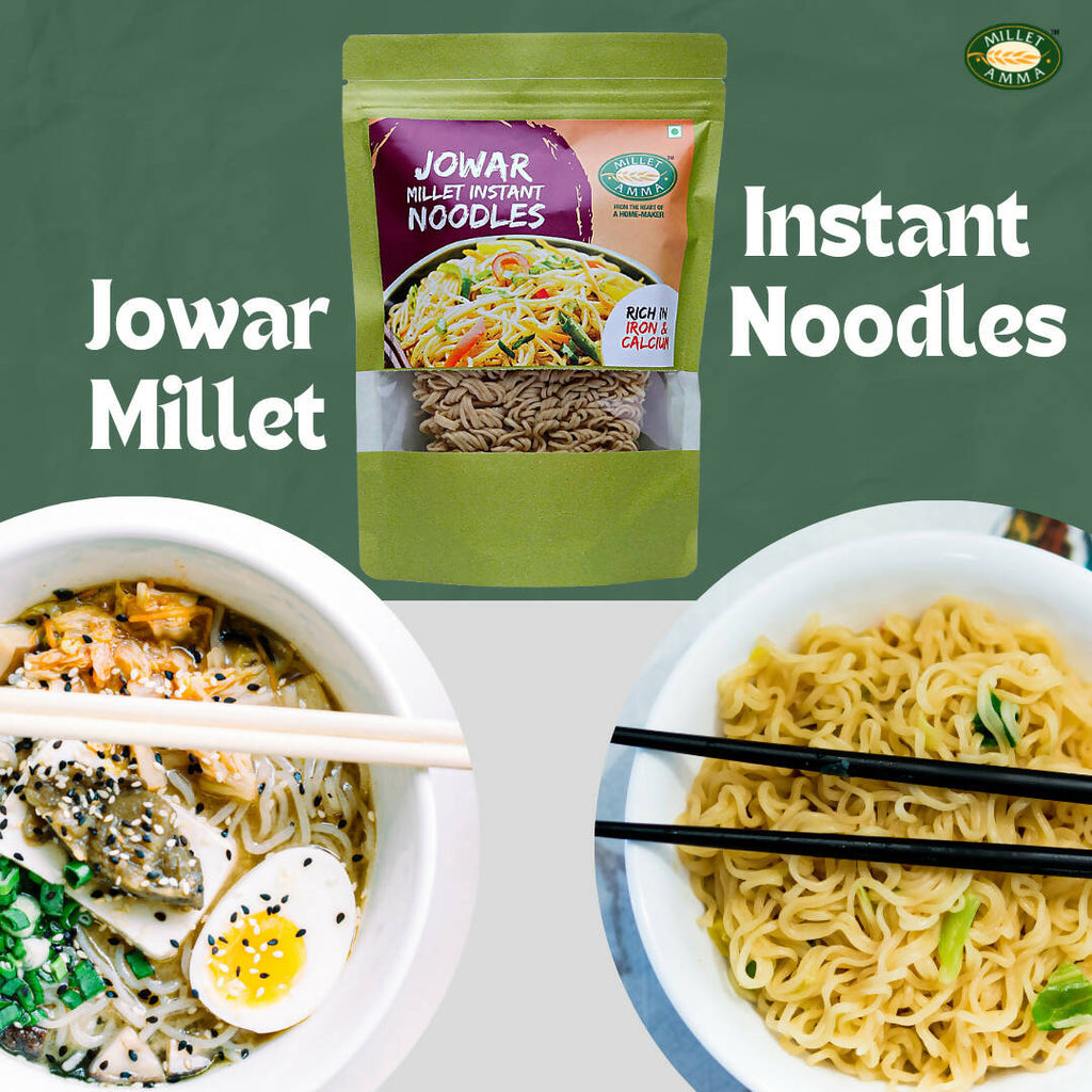 Millet Amma Jowar Millet Instant Noodles | Grocsy