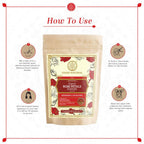 Khadi Natural Organic Rose Petals Powder | Grocsy