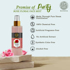 Buddha Natural Rose Facial Mist Toner - For Skin Lightening and Dark Spots Men & Women | Grocsy