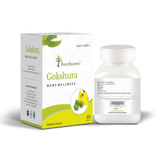 Four Seasons Gokshura Mens Wellness Tablet | Grocsy