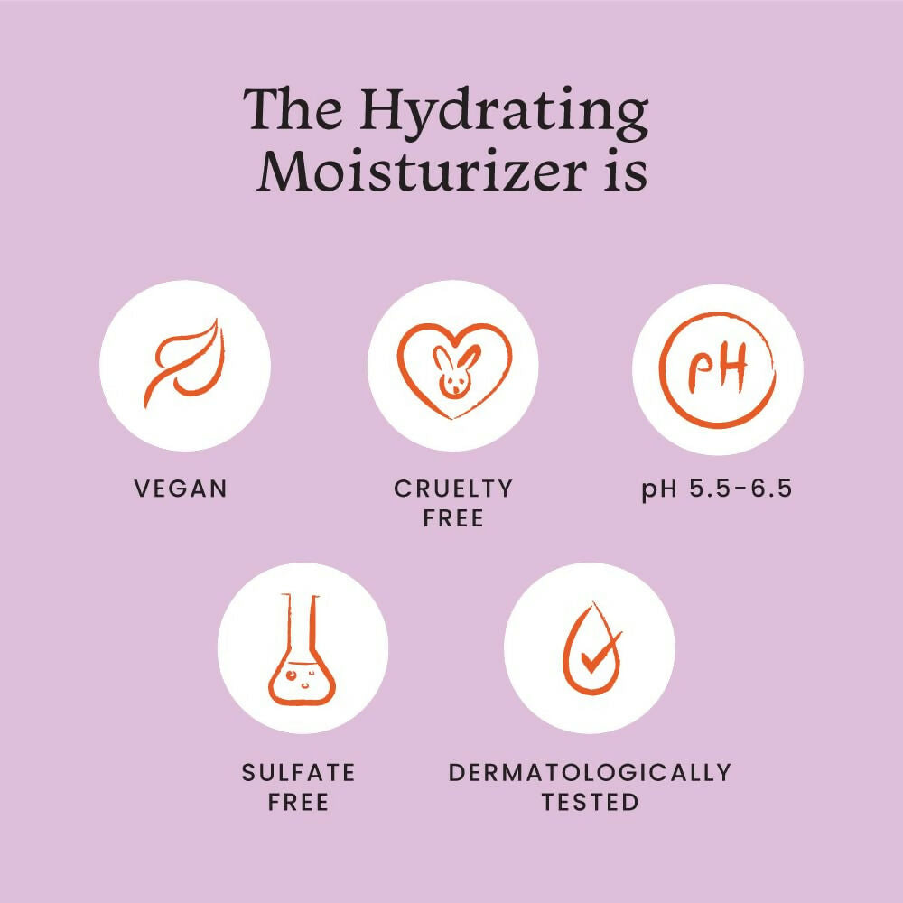 Foxtale Hydrating Ceramide Moisturizer With Hyaluronic Acid - Repairs Skin Barrier and Texture | Grocsy