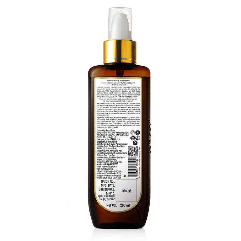 Wow Skin Science Niacinamide Purifying Toner | Grocsy
