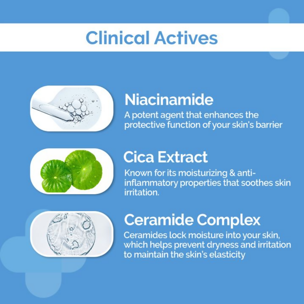 The Derma Co 2% Niacinamide Gentle Skin Cleanser for Sensitive, Dry & Normal Skin | Grocsy