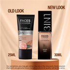 Faces Canada All Day Hydra Matte 3 in 1 Foundation - Warm Natural 021 | Grocsy