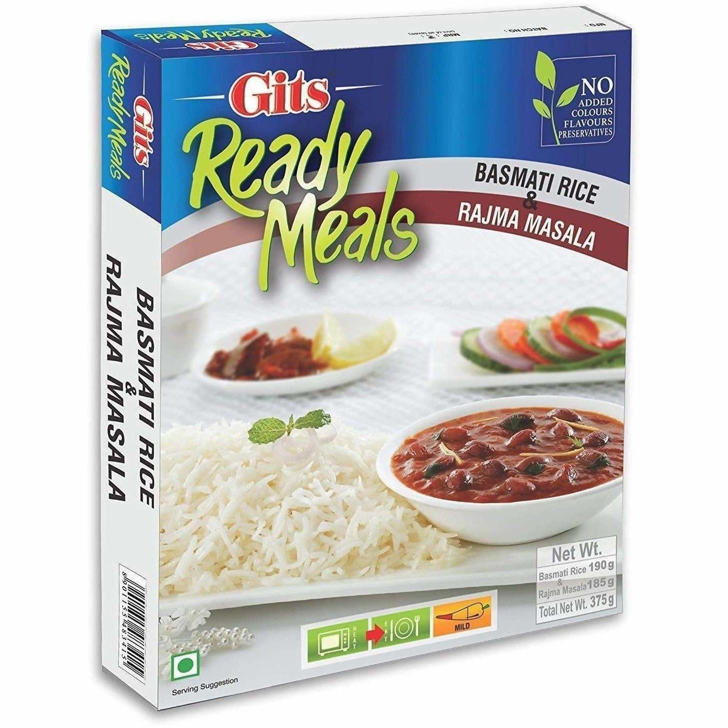 Gits Ready Meals Basmati Rice and Rajma Masala | Grocsy
