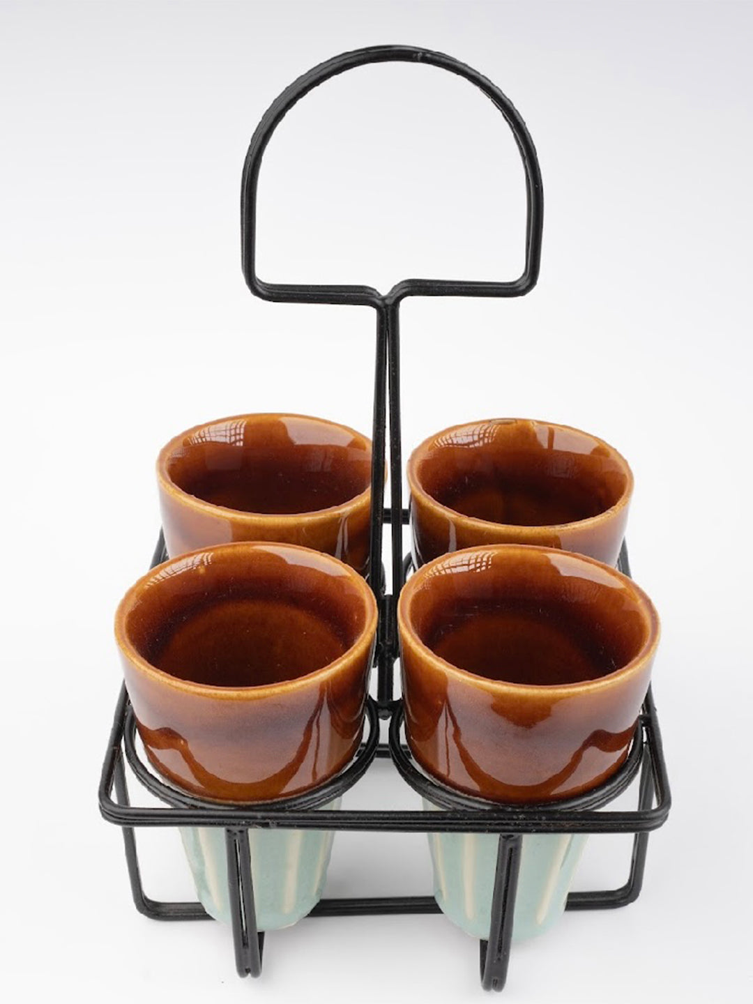 Simply Soho Kulhad Caddy-Set of 4 | Grocsy